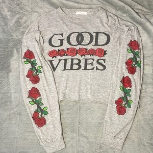 Good Vibes crop top from Rue 21
